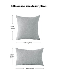 1 chiếc vỏ gối trang trí bằng vải nhung họa tiết bầu trời sao cho phòng khách và ghế sofa - Xám - Xem 5