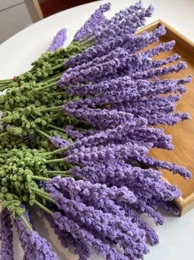 1pc Artificial Lavender - Purple - View 4