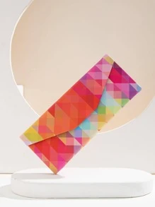 Geometric Pattern Glasses Case - Multicolor - View 3