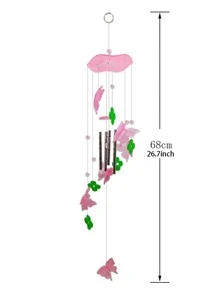 1入組星形設計簡約風蝴蝶裝飾懸挂裝飾適用於和戶外 - 綠色 - 查看 4