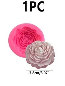 1 pieza Molde de caramelo con diseño de flor - Rosa - Ver 5