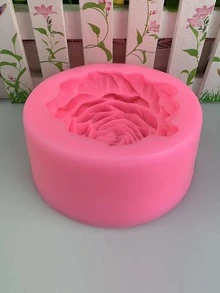 1 pieza Molde de caramelo con diseño de flor - Rosa - Ver 2