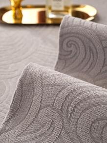 1pc Jacquard Sofa Towel - Grey - View 6