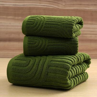 QIBHI 1/2pcs Jacquard (Lightweight) Fabric, Not Thick, Choose Towel Or Bath Towel, Multiple Sizes Available, Convenient For Home Use And Travel, Guest Use, Terry, Absorbent And Soft Home Washcloth Or Bath Towel, Suitable For Bathroom, Swimming Pool, Luxurious Choice Of Your Preferred Size Shower Towels For Beauty Salon, Hotel Sports,Home Essentials, Towel, Skin Care Bath Towel Sheet
