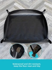 1pc Plant Pattern Waterproof Gardening Bag