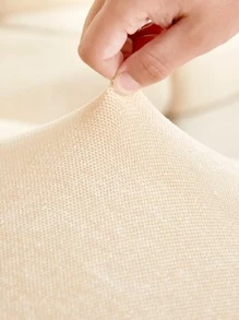 1入組素色彈性沙發座套 - 米色 - 查看 6