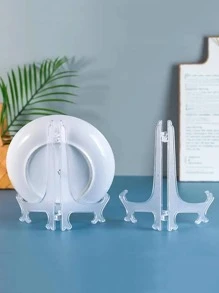 10入組塑料卡夾家用簡約透明卡夾 - 無色 - 查看 5