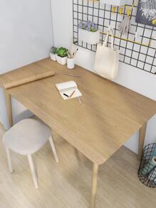 1 Giấy Dán Tường Hoa Văn Bằng Gỗ, Cuộn Keo Dán Tường PVC Hiện Đại Cho Trang Trí Nhà - Màu vàng - Xem 1