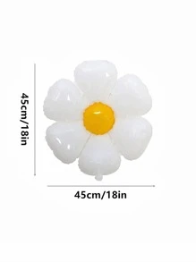 5pcs PE Party Decorative Balloon, Floral Shaped Balloon For Party - Multicolor - View 6