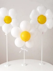 5pcs PE Party Decorative Balloon, Floral Shaped Balloon For Party - Multicolor - View 5
