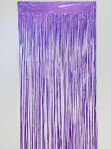 1pc Plastic PET Beaded Curtain For Party Decoration - Mauve Purple - View 2