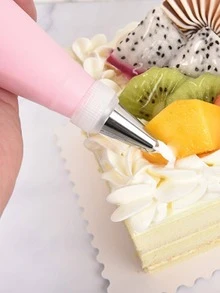 48pcs Piping Nozzle & Pastry Bag & Spatula Set - Multicolor - View 5