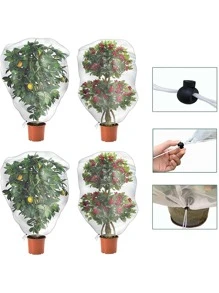 Insect-proof Mesh Bag, Plant Insect-proof Mesh Cover, Garden Fruit And Melon Insect-proof Bag - White - View 2