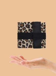 1 chiếc Da Báo Tổ Chức Du Lịch, Có Thể Gập Lại Di Động Mua Sắm Túi cho Ngoài Trời, Du Lịch - Màu vàng - Xem 4