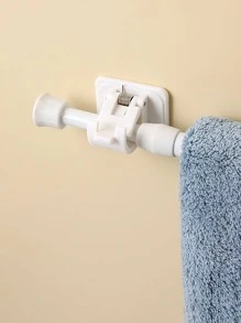 1入組免打孔伸縮桿家用多功能收納桿 - 白色 - 查看 8