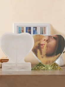 1 件情人节白色硅胶水晶胶镜框模具 - 白色 - 查看 4