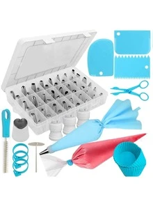 87入組不銹鋼蛋糕裱花嘴