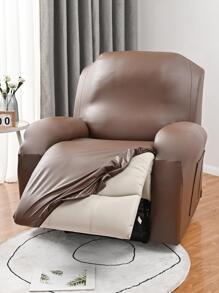 1入防水,防刮花,彈性pu蓋布用於躺椅,按摩椅 - 棕色 - 查看 4