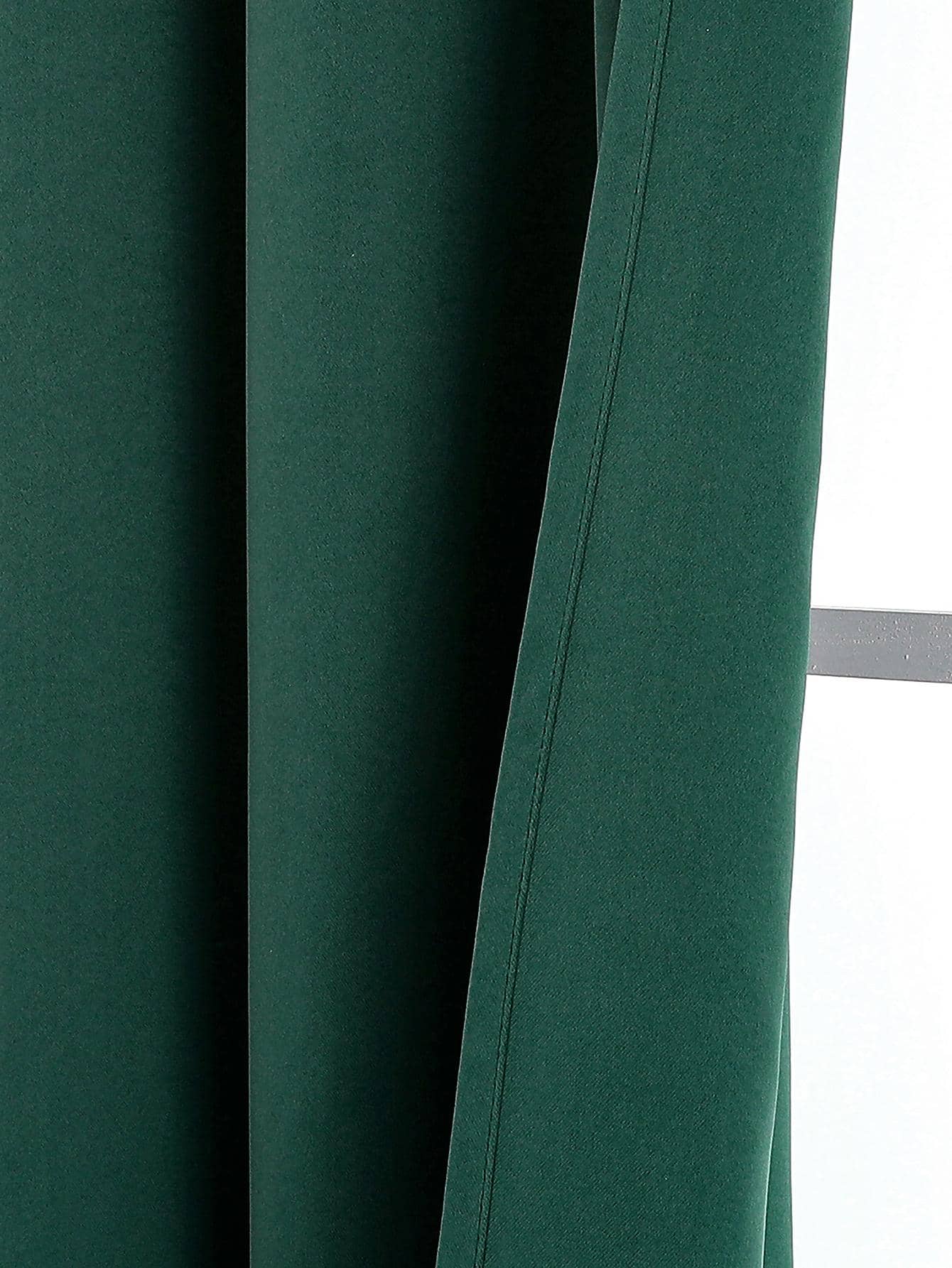 Rèm chắn sáng một tấm chắc chắn - Màu xanh lá cây đậm - Xem 1