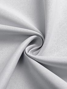 素色1片遮光窗簾 - 淺灰色 - 查看 9