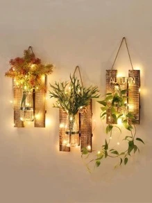 1 pieza Colgante de pared Maceta - Multicolor - Ver 6