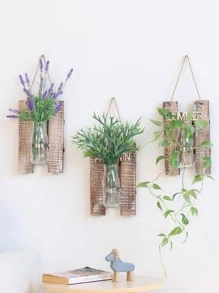 1 pieza Colgante de pared Maceta - Multicolor - Ver 4