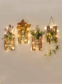 1 pieza Colgante de pared Maceta - Multicolor - Ver 7