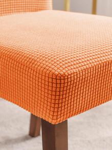 1 Tấm Bọc Ghế Sofa Màu Trơn, Tấm Bọc Ghế Sofa Polyester Tối Giản Cho Gia Đình - trái cam - Xem 2