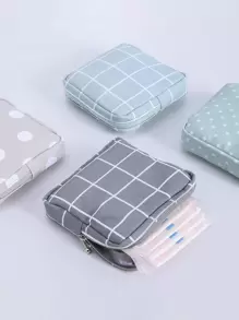 1 pièce/2 pièces Mini pochette de dessin animé pour femmes, serviette hygiénique multifonctionnelle et porte-monnaie