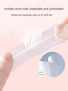 1pc Clear Anti-slip Foot Tape - Clear - View 2