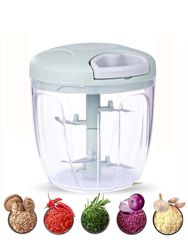 1pc Vegetable Shredder, Green Multifunction Manual Vegetable Slicer And