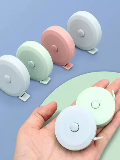 1 st infällbart måttband, dubbel skala i tum och centimeter, 1,5M/5ft, för student- och vuxenbruk, festmått