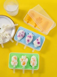 1 pieza Molde para paletas con diseño de astronauta - Rosa - Ver 4