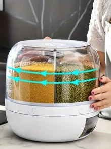 1pc Clear Food Storage Box