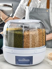 1pc Clear Food Storage Box