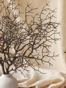 1入組塑料人造植物家居裝飾人造樹枝 - 棕色 - 查看 7