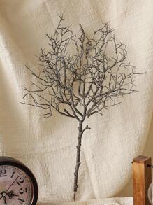 1入組塑料人造植物家居裝飾人造樹枝 - 棕色 - 查看 9