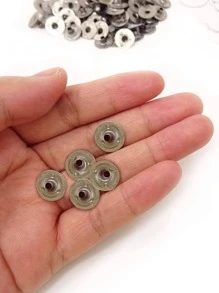 100 piezas Mecha de vela liso - Plateado - Ver 5