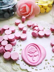 100 cái Sáp màu rắn - Hồng - Xem 3