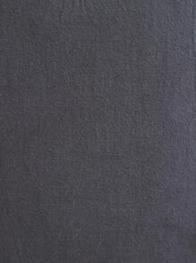 1 Đồng Màu Đệm Mà Không Cần Chất Độn, Tối Giản Vải Tua Rua Viền Trang Trí Ném Gối Cho Phòng Khách, trang Trí Nhà Cửa - Xám - Xem 4