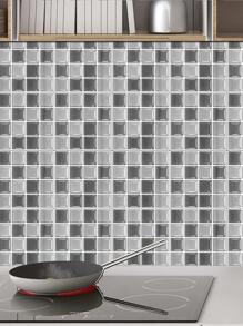 6pcs Mosaic Pattern Kitchen Sticker - Multicolor - View 4