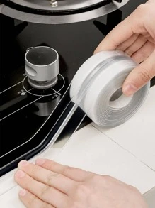 1 rollo Cinta impermeable transparente - transparente - Ver 2