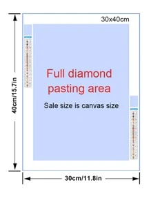Graphic Pattern DIY Diamond Painting Without Frame