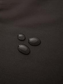 1pc Solid Outdoor Cushion Cover Without Filler, Minimalist Fabric Waterproof Decorative Throw Pillow Case For Home