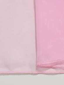 1pc Pink Chair Sash, Polyester Chair Back Decoration For Wedding - Pink - View 5