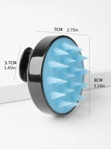 1入组綠色按摩洗髮刷浴室創意頭皮護理刷 - 綠色 - 查看 5