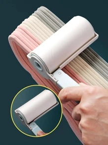 10pcs ABS Clothes Hanger, Minimalist Plain Clothes Hanger For Home