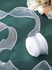 1 Set (9m) Cinta de regalo con lazo floral, cuerdas coloridas para decoración de fiestas