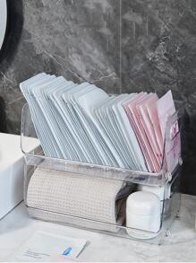 1 PC Nhựa Trang Điểm Giá Đựng Đồ, Tối Giản Nhiều Lớp Trang Điểm Giá Đựng Đồ Cho Hộ Gia Đình - Trong sáng - Xem 7