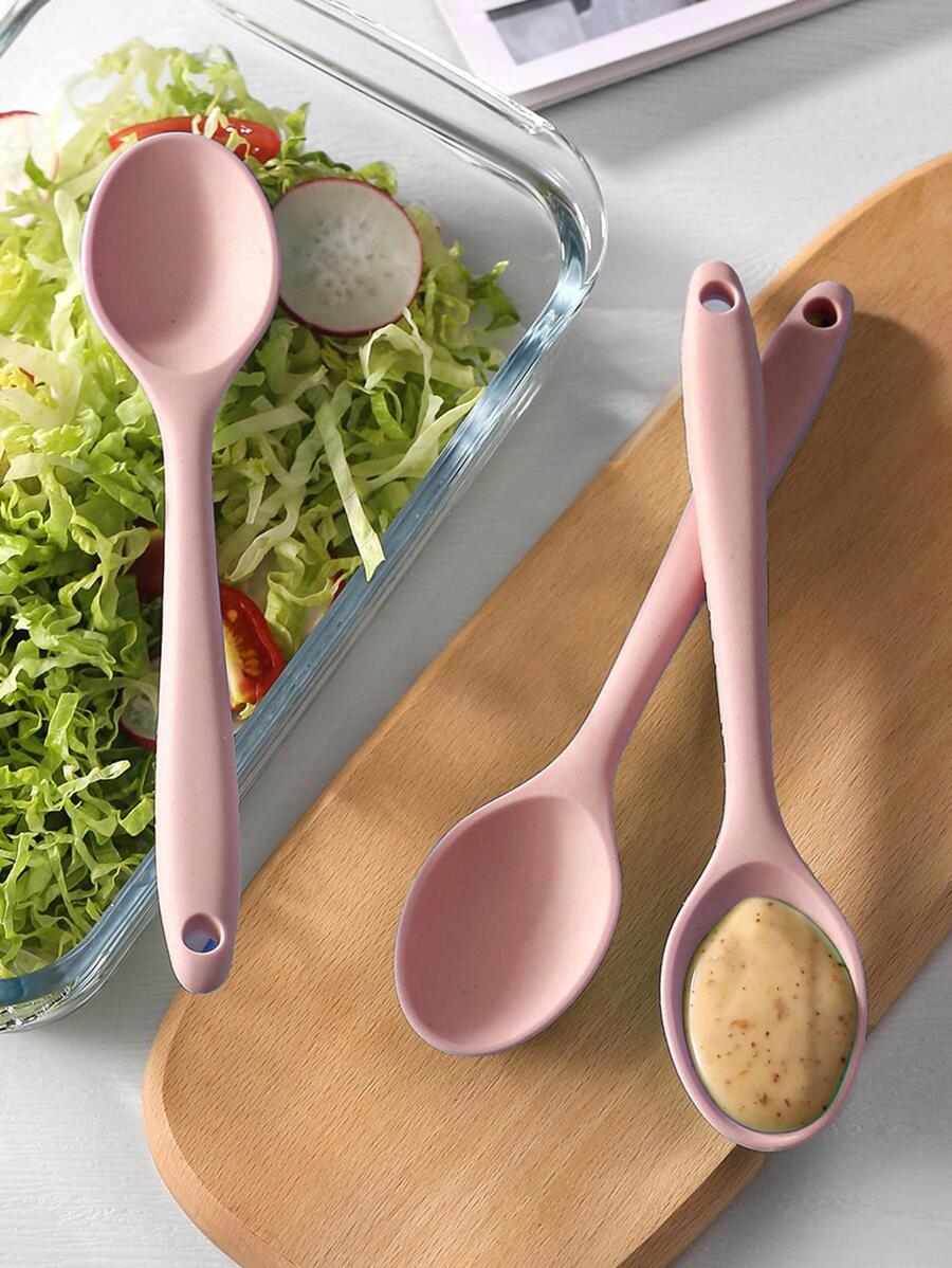 1 件硅胶防滑勺子圣诞礼物、学校用品
